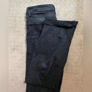Carley Jean Black Denim Jeans
